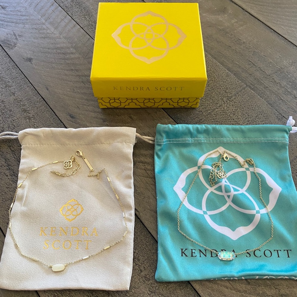Never Worn Kendra Scott Necklace Pair